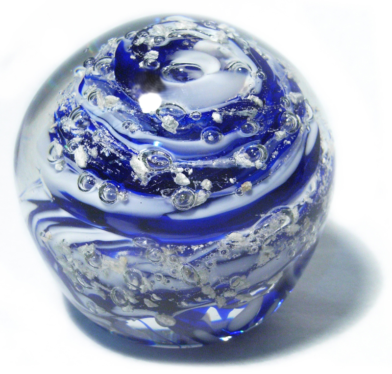 Cremation Ashes Glass Paperweights